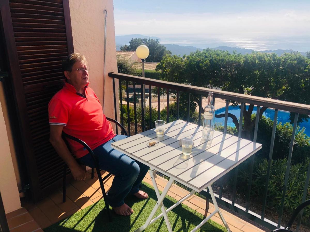 Studio Pool House Vue Mer Panoramique Amazing Sea View Wifi Linge Linen Inclut Aircondition La Croix-Valmer Zewnętrze zdjęcie